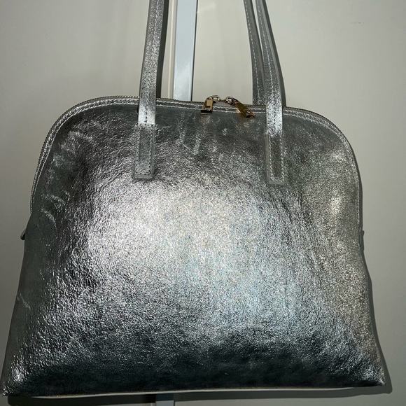 Bevini Modena The Bugatti, Laminated Leather Tote Bag NWOT - Picture 12 of 16